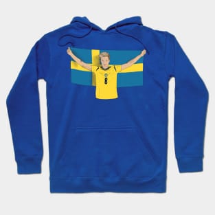 Lina Hurtig Sweden Womens Football Hoodie